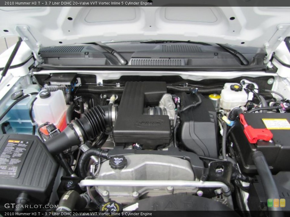 3.7 Liter DOHC 20-Valve VVT Vortec Inline 5 Cylinder Engine for the 2010 Hummer H3 #47559314