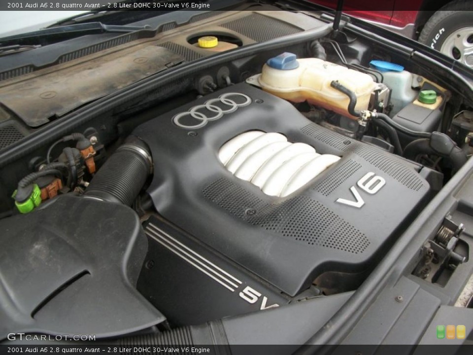 2.8 Liter DOHC 30-Valve V6 Engine for the 2001 Audi A6 #47563256
