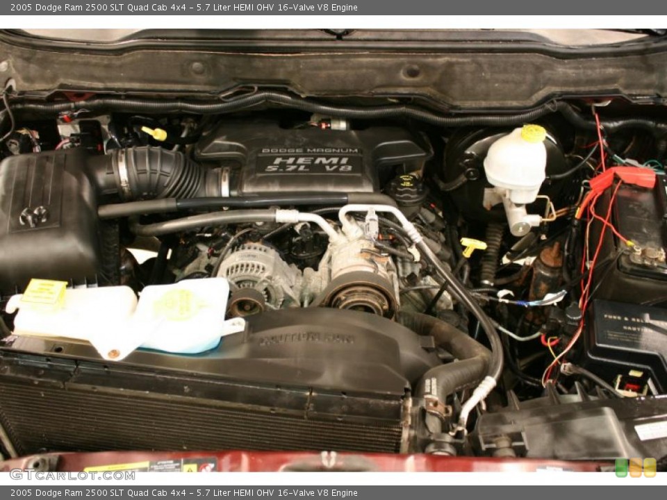 5.7 Liter HEMI OHV 16-Valve V8 Engine for the 2005 Dodge Ram 2500 #47567192