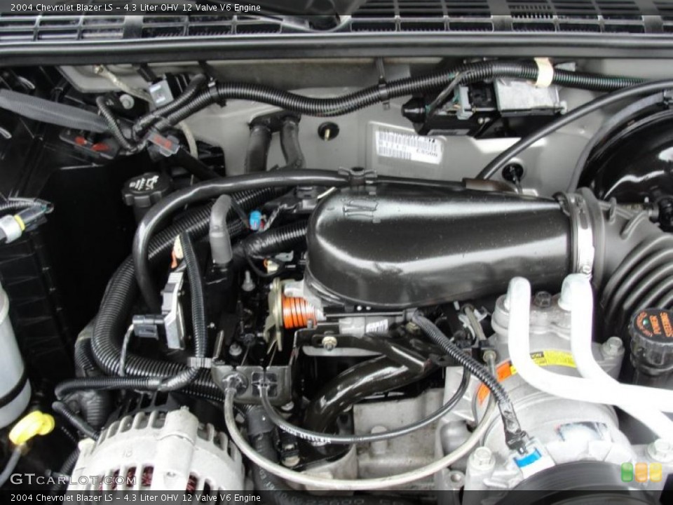 4.3 Liter OHV 12 Valve V6 Engine for the 2004 Chevrolet Blazer #47568334