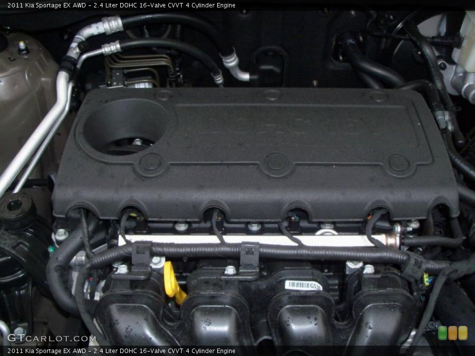 2.4 Liter DOHC 16-Valve CVVT 4 Cylinder Engine for the 2011 Kia Sportage #47570855