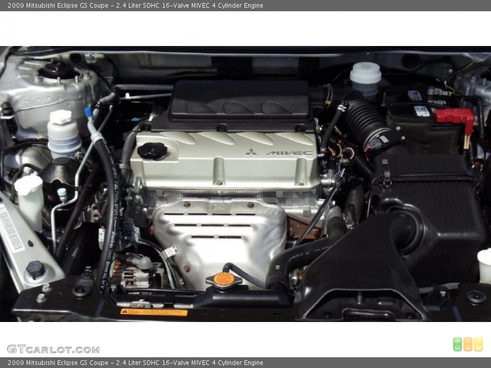 2.4 Liter SOHC 16-Valve MIVEC 4 Cylinder Engine for the 2009 Mitsubishi Eclipse #47573123