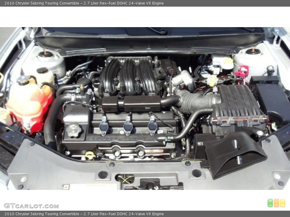 2.7 Liter Flex-Fuel DOHC 24-Valve V6 Engine for the 2010 Chrysler Sebring #47573849
