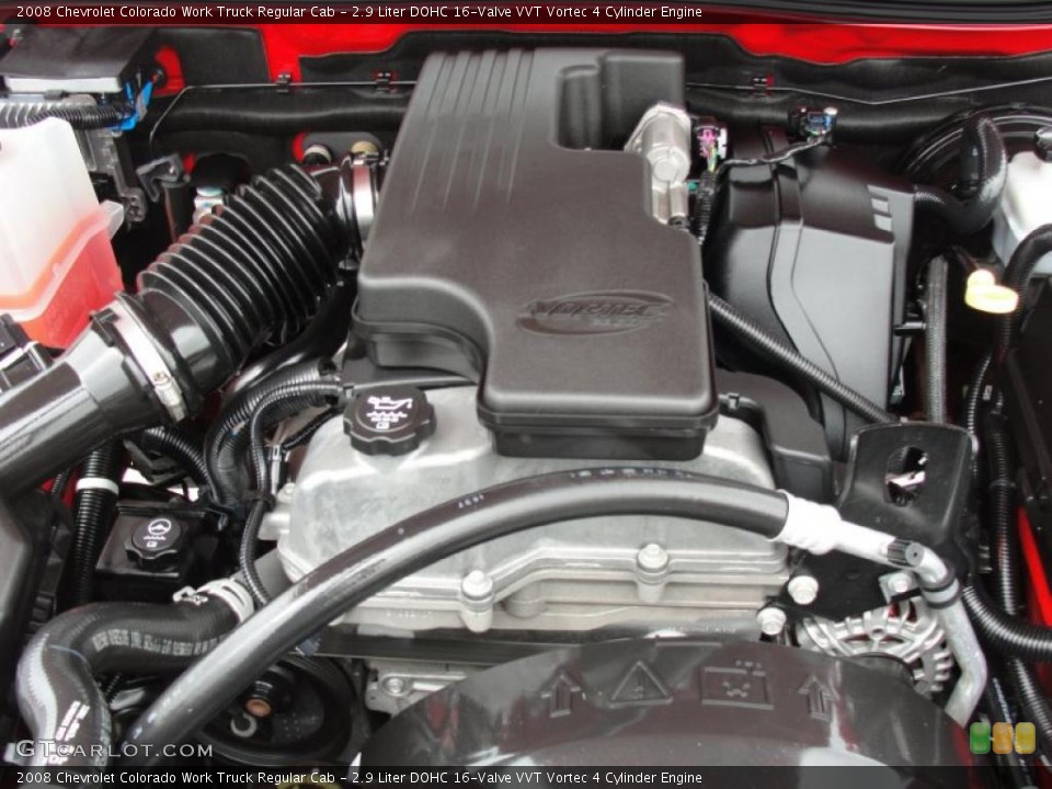 2.9 Liter DOHC 16-Valve VVT Vortec 4 Cylinder Engine for the 2008 Chevrolet Colorado #47574437