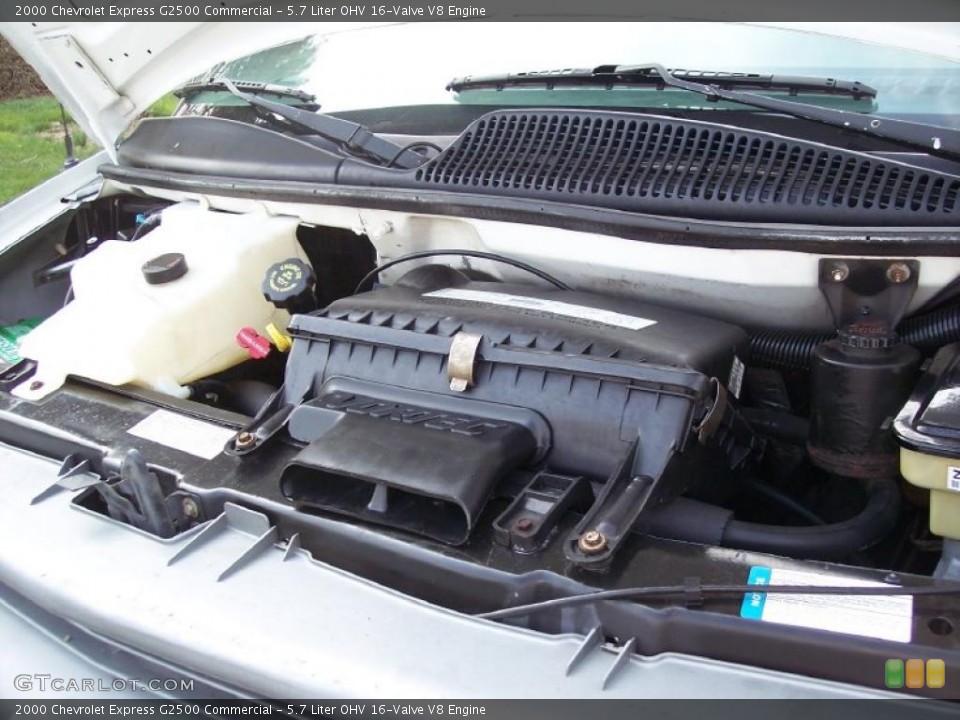 5.7 Liter OHV 16-Valve V8 Engine for the 2000 Chevrolet Express #47580572