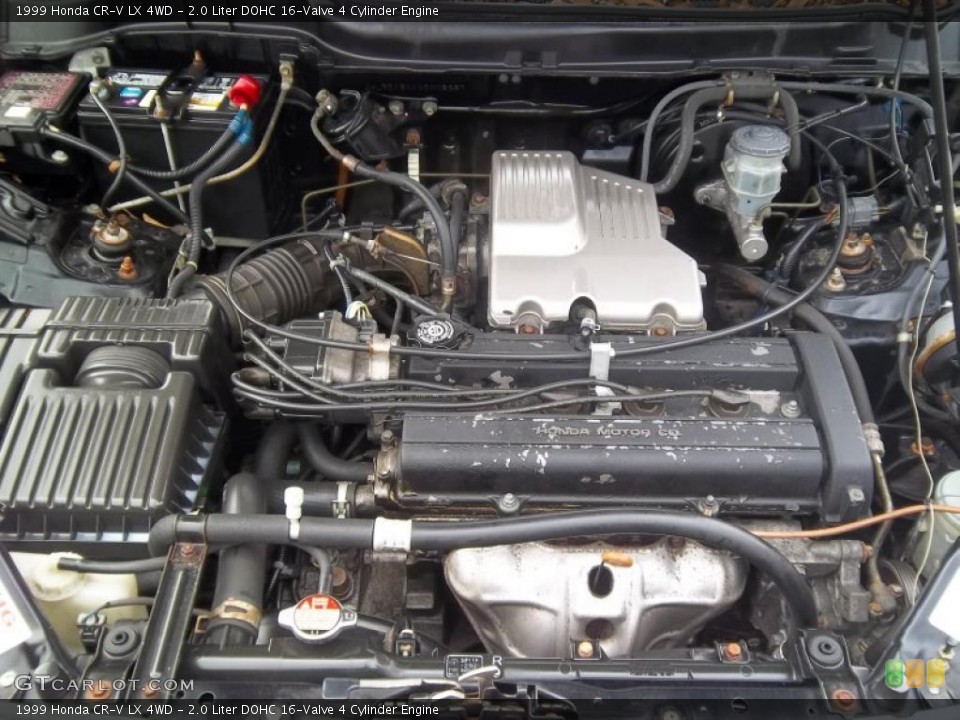 2.0 Liter DOHC 16-Valve 4 Cylinder Engine for the 1999 Honda CR-V #47581961