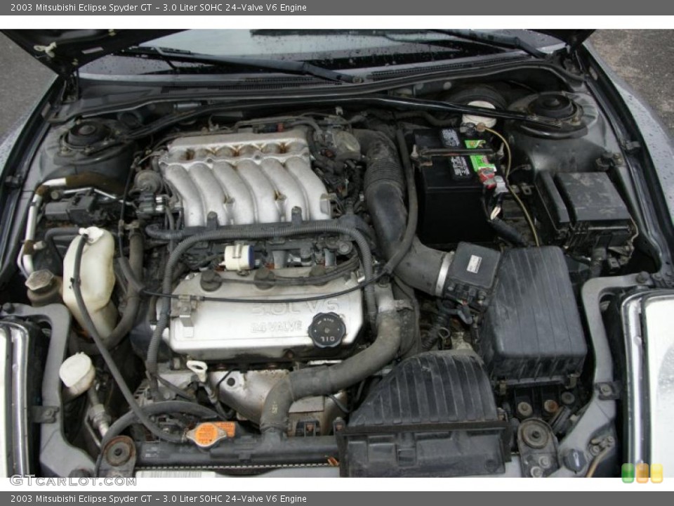 3.0 Liter SOHC 24-Valve V6 Engine for the 2003 Mitsubishi Eclipse #47590201