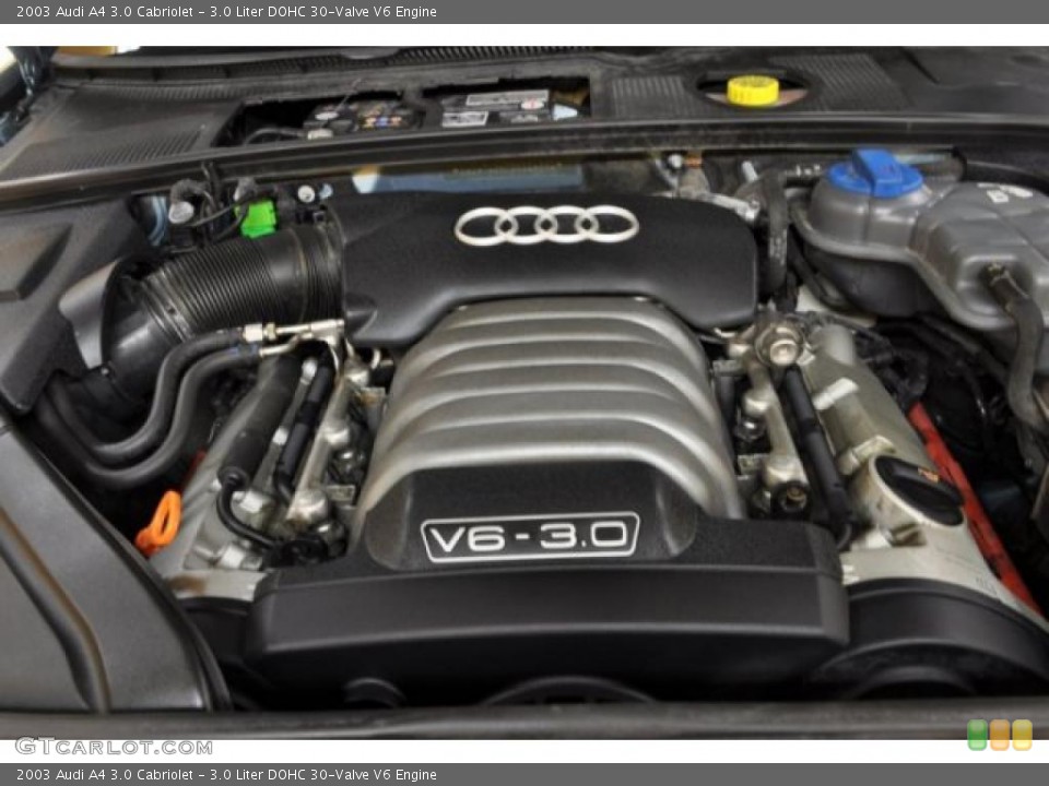 3.0 Liter DOHC 30-Valve V6 Engine for the 2003 Audi A4 #47591767