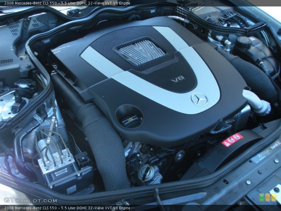 5.5 Liter DOHC 32-Valve VVT V8 Engine for the 2008 Mercedes-Benz CLS #47617031