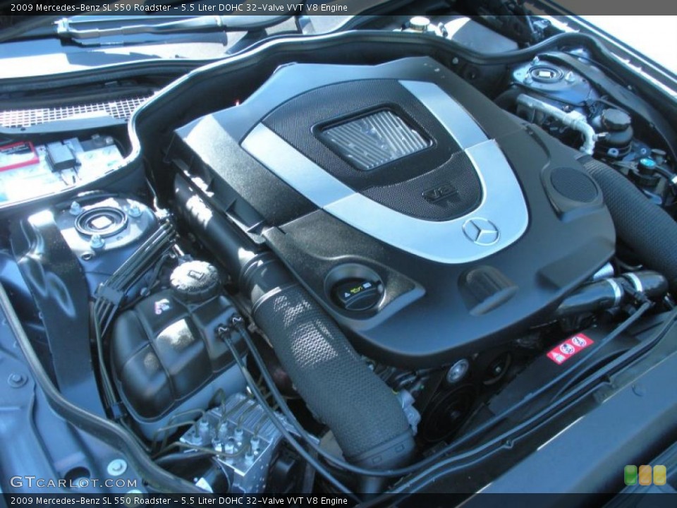 5.5 Liter DOHC 32-Valve VVT V8 Engine for the 2009 Mercedes-Benz SL #47618717