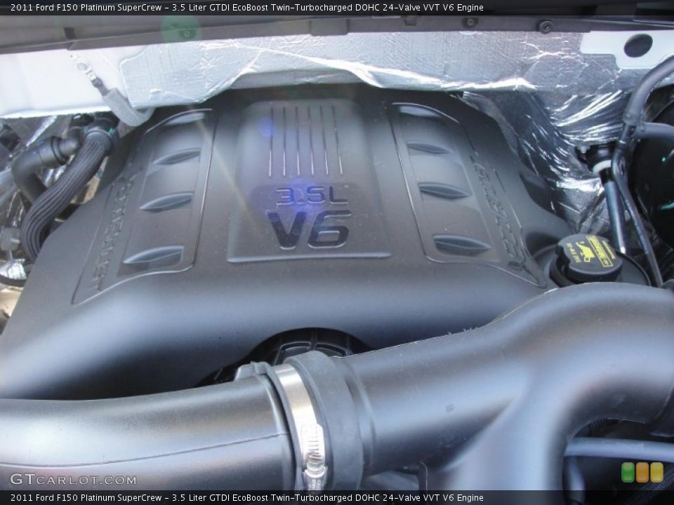 3.5 Liter GTDI EcoBoost Twin-Turbocharged DOHC 24-Valve VVT V6 Engine for the 2011 Ford F150 #47622728