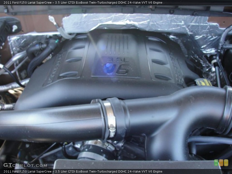 3.5 Liter GTDI EcoBoost Twin-Turbocharged DOHC 24-Valve VVT V6 Engine for the 2011 Ford F150 #47623328