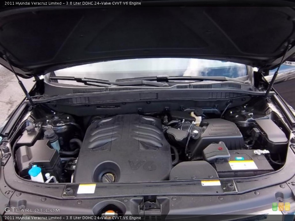 3.8 Liter DOHC 24-Valve CVVT V6 Engine for the 2011 Hyundai Veracruz #47624156