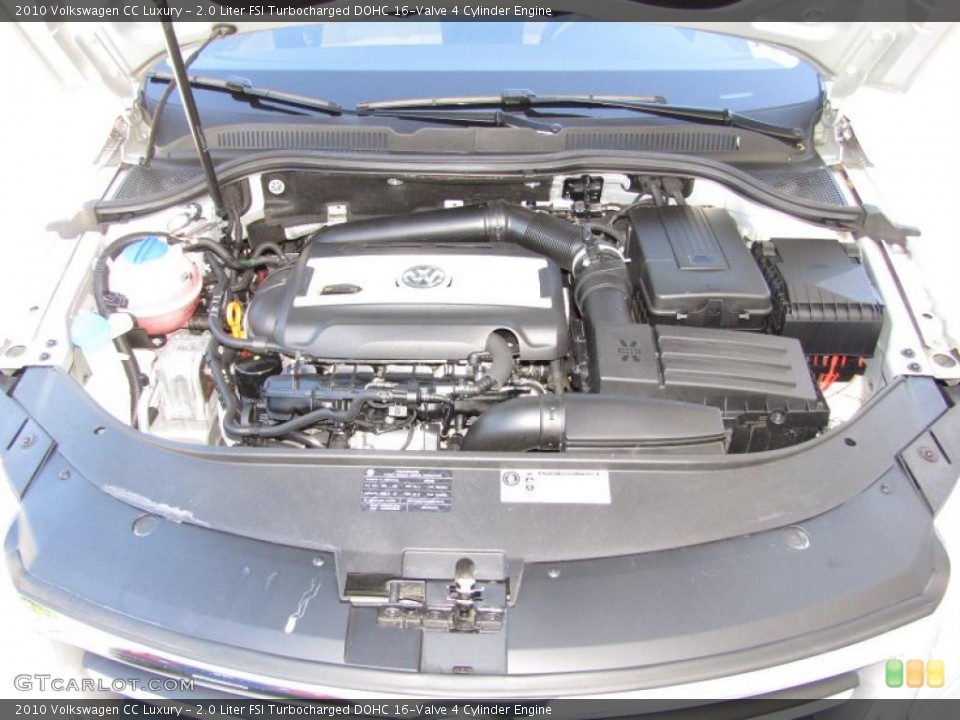 2.0 Liter FSI Turbocharged DOHC 16-Valve 4 Cylinder Engine for the 2010 Volkswagen CC #47629058