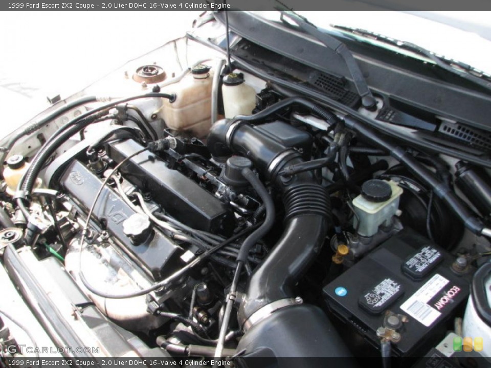 2.0 Liter DOHC 16-Valve 4 Cylinder Engine for the 1999 Ford Escort #47630486