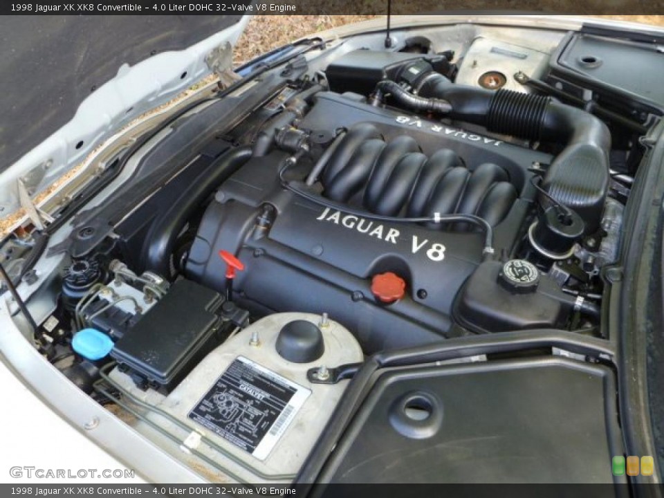 4.0 Liter DOHC 32-Valve V8 Engine for the 1998 Jaguar XK #47639584