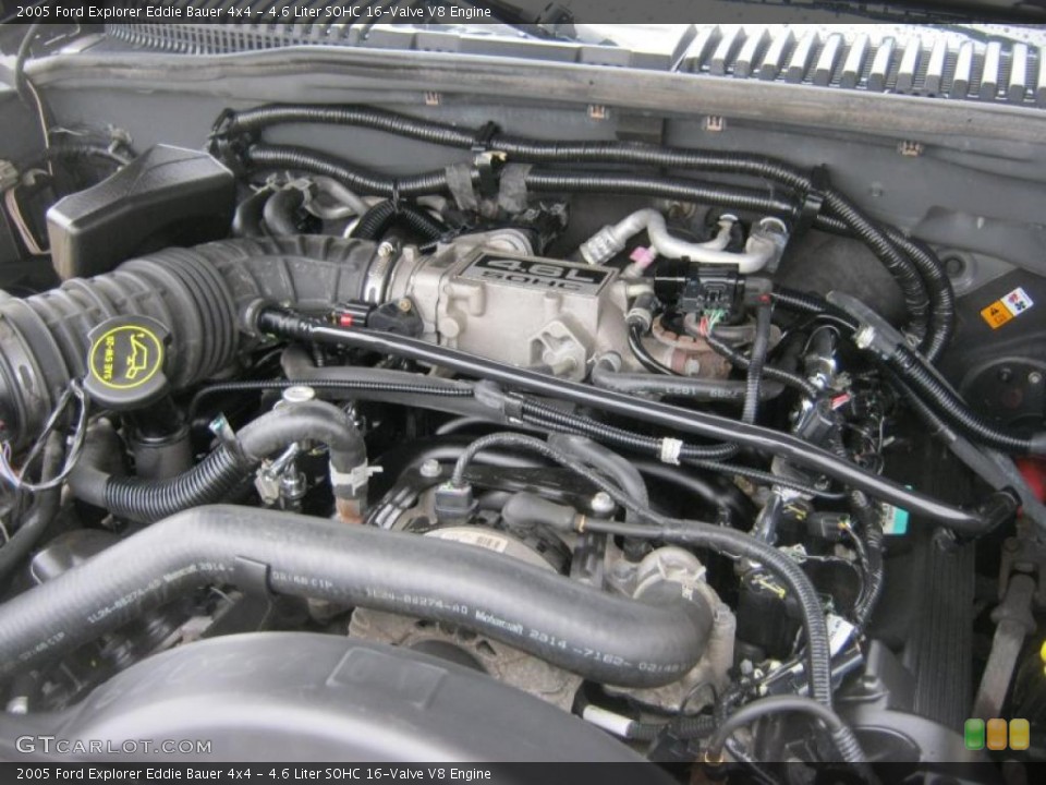4.6 Liter SOHC 16-Valve V8 Engine for the 2005 Ford Explorer #47640943
