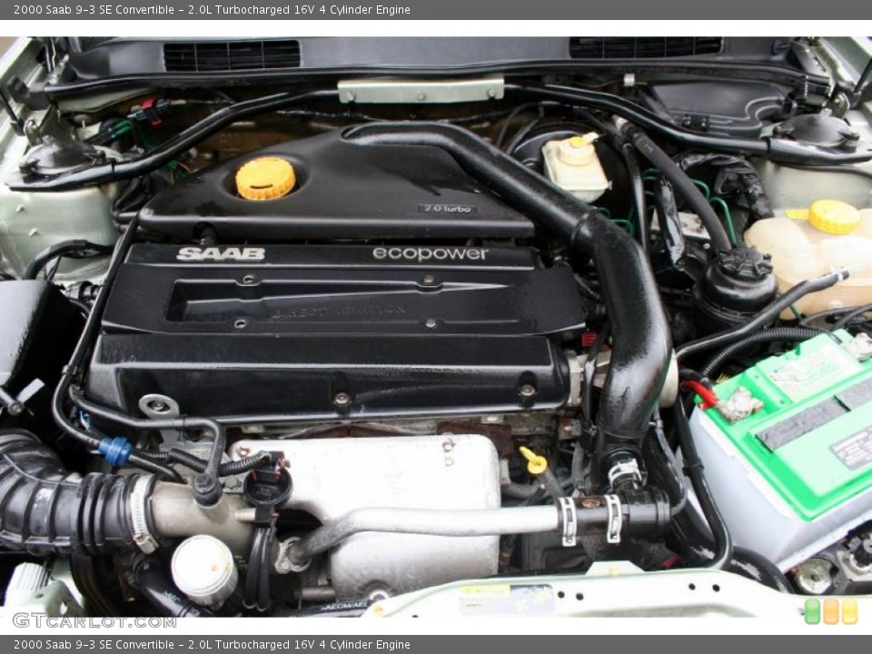 2.0L Turbocharged 16V 4 Cylinder Engine for the 2000 Saab 9-3 #47642581