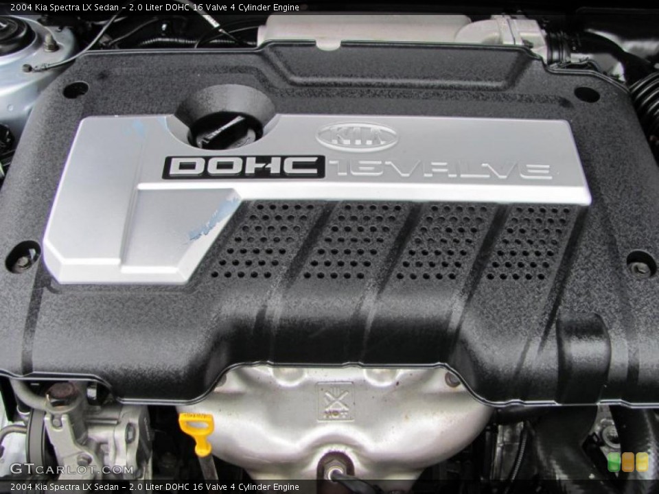 2.0 Liter DOHC 16 Valve 4 Cylinder Engine for the 2004 Kia Spectra #47651428