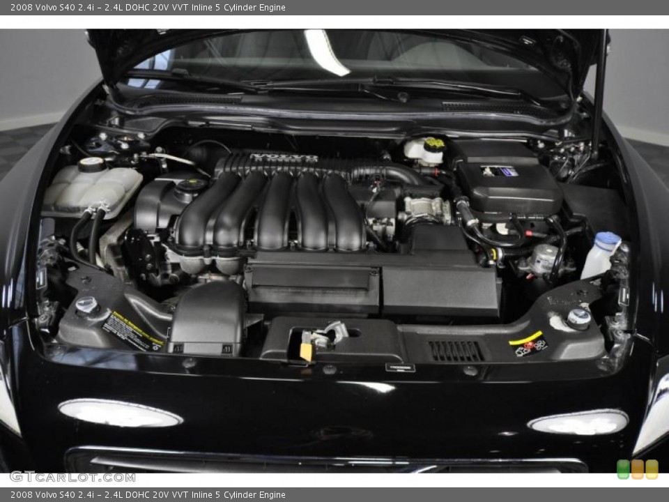 2.4L DOHC 20V VVT Inline 5 Cylinder Engine for the 2008 Volvo S40 #47659486