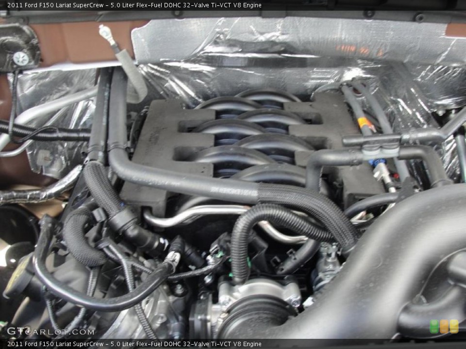 5.0 Liter Flex-Fuel DOHC 32-Valve Ti-VCT V8 Engine for the 2011 Ford F150 #47664637
