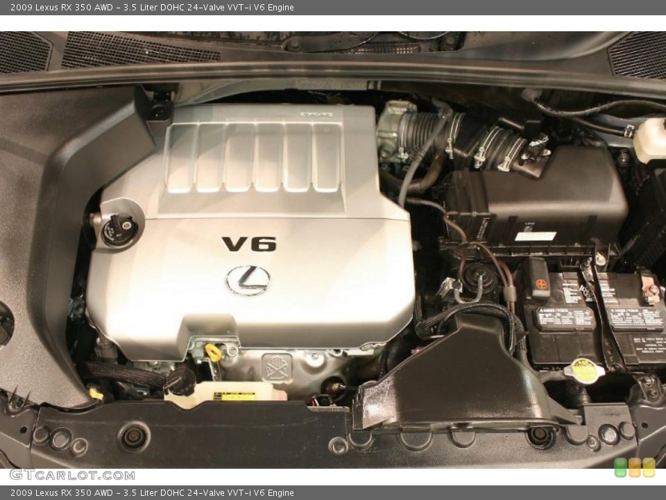 3.5 Liter DOHC 24-Valve VVT-i V6 Engine for the 2009 Lexus RX #47666563