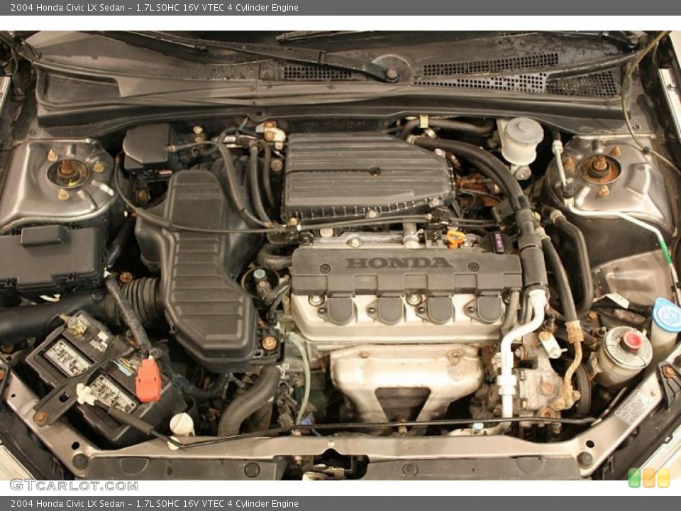 1.7L SOHC 16V VTEC 4 Cylinder Engine for the 2004 Honda Civic #47669545