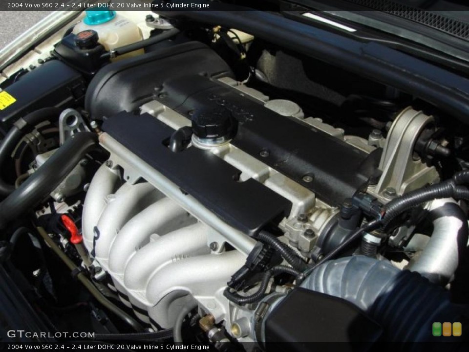 2.4 Liter DOHC 20 Valve Inline 5 Cylinder Engine for the 2004 Volvo S60 #47673961