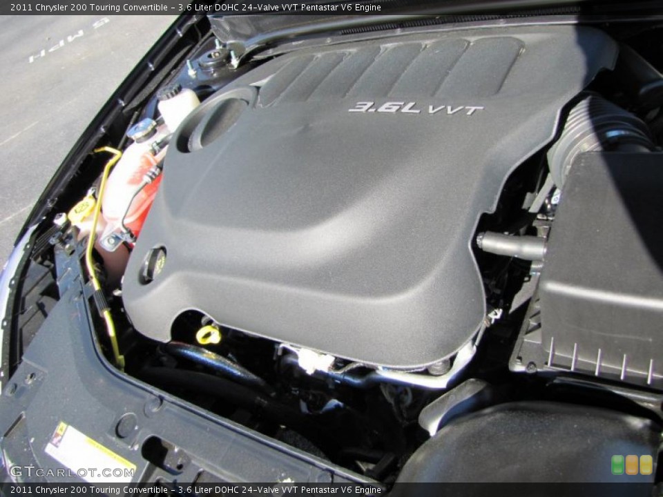 3.6 Liter DOHC 24-Valve VVT Pentastar V6 Engine for the 2011 Chrysler 200 #47676835