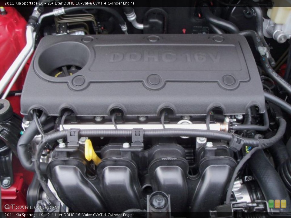 2.4 Liter DOHC 16-Valve CVVT 4 Cylinder Engine for the 2011 Kia Sportage #47677450