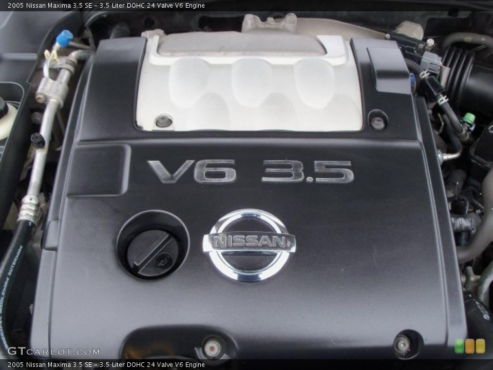 3.5 Liter DOHC 24 Valve V6 Engine for the 2005 Nissan Maxima #47678884
