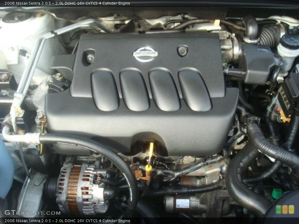 2.0L DOHC 16V CVTCS 4 Cylinder Engine for the 2008 Nissan Sentra #47680984