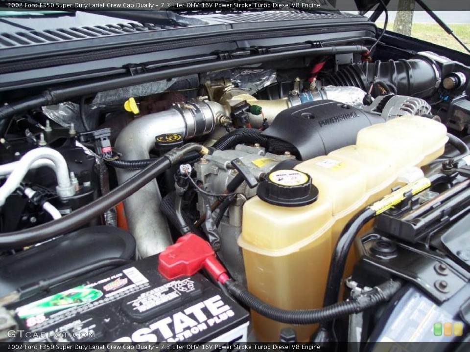 7.3 Liter OHV 16V Power Stroke Turbo Diesel V8 Engine for the 2002 Ford F350 Super Duty #47681437