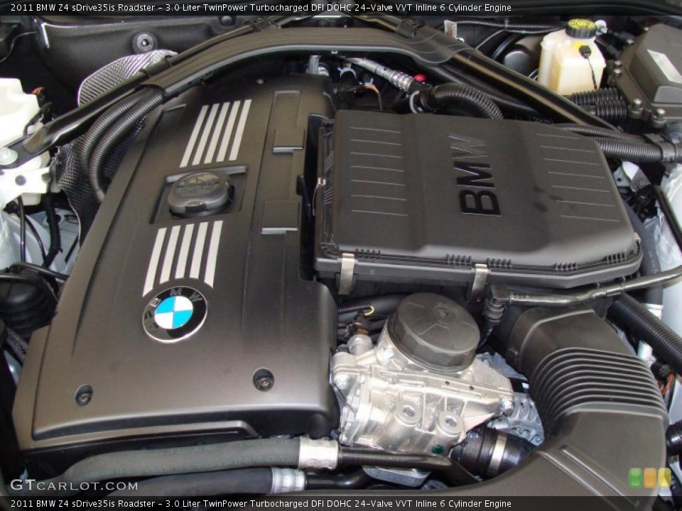 3.0 Liter TwinPower Turbocharged DFI DOHC 24-Valve VVT Inline 6 Cylinder Engine for the 2011 BMW Z4 #47683216