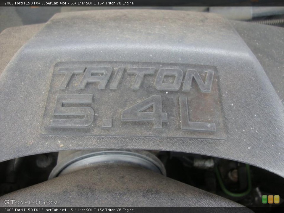 5.4 Liter SOHC 16V Triton V8 Engine for the 2003 Ford F150 #47684197