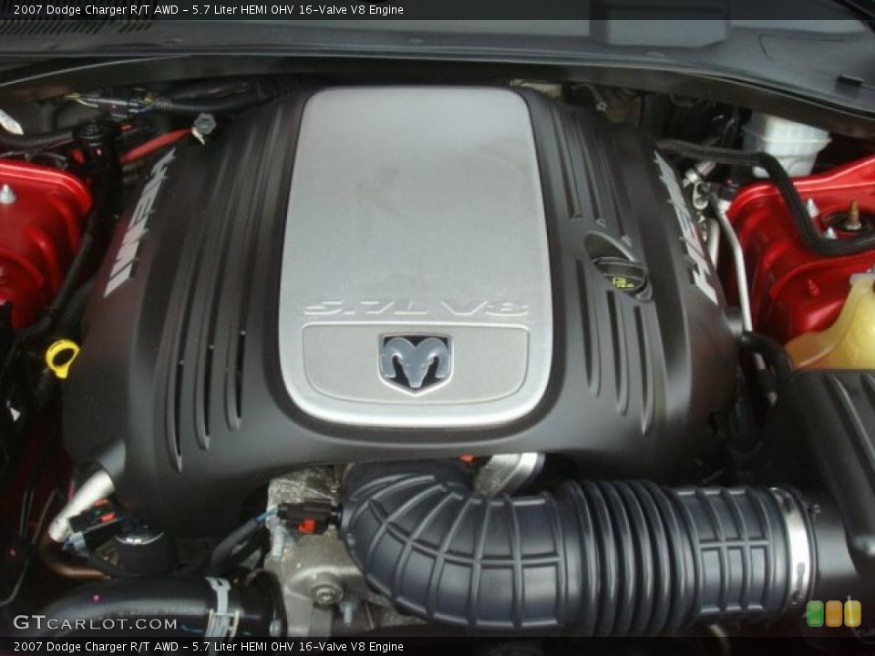 5.7 Liter HEMI OHV 16-Valve V8 Engine for the 2007 Dodge Charger #47684470