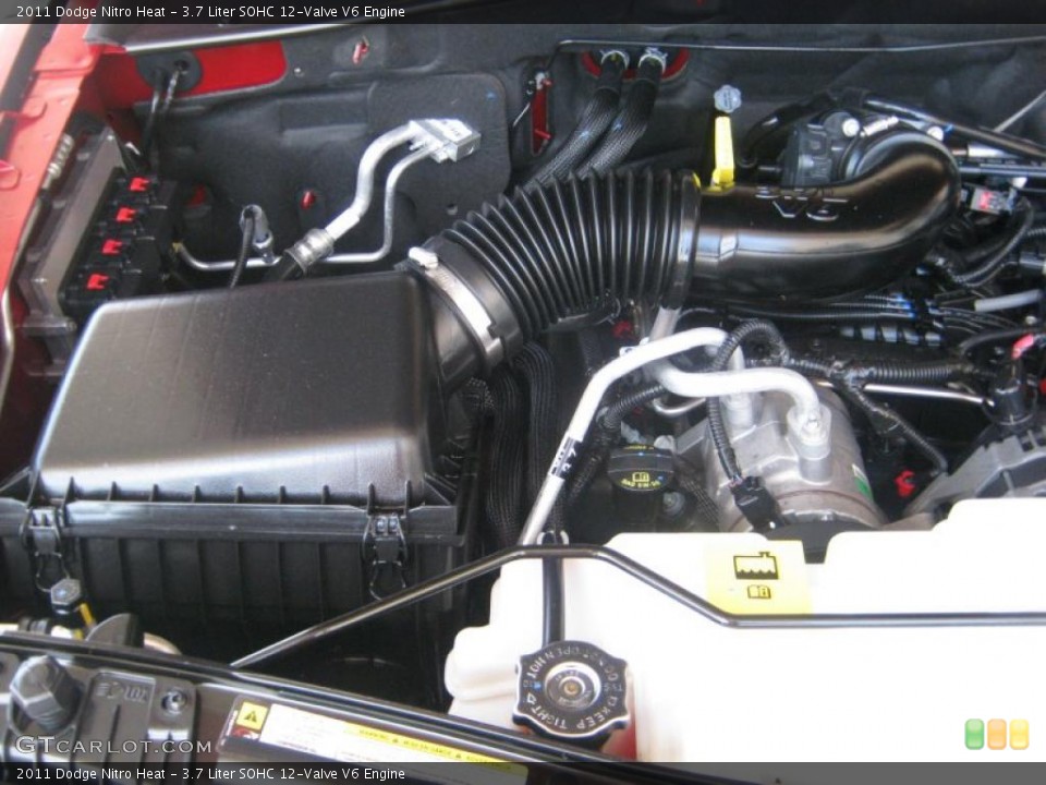 3.7 Liter SOHC 12-Valve V6 Engine for the 2011 Dodge Nitro #47697492