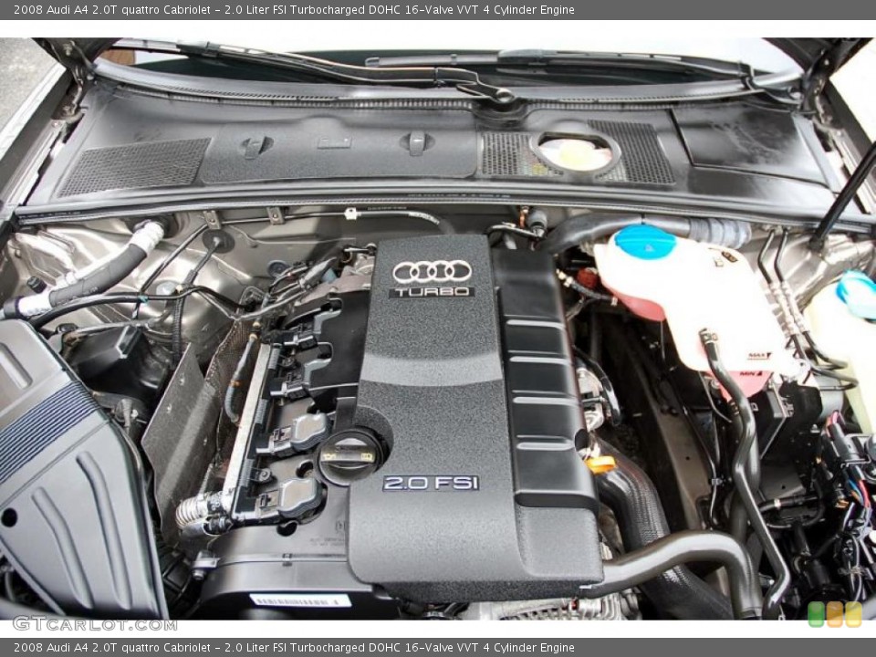 2.0 Liter FSI Turbocharged DOHC 16-Valve VVT 4 Cylinder Engine for the 2008 Audi A4 #47706805