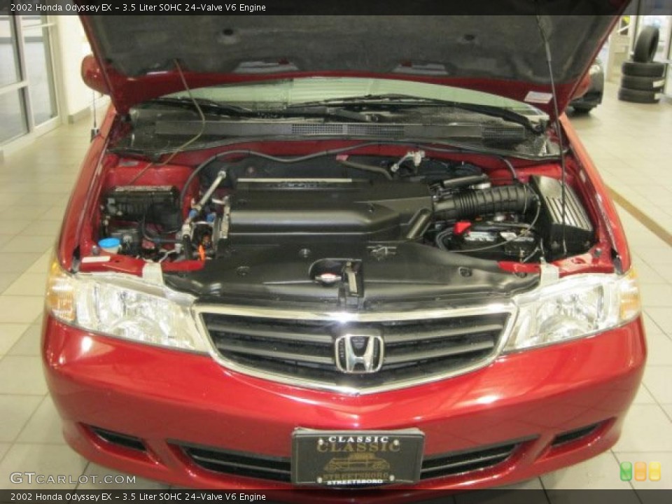 3.5 Liter SOHC 24-Valve V6 Engine for the 2002 Honda Odyssey #47707147