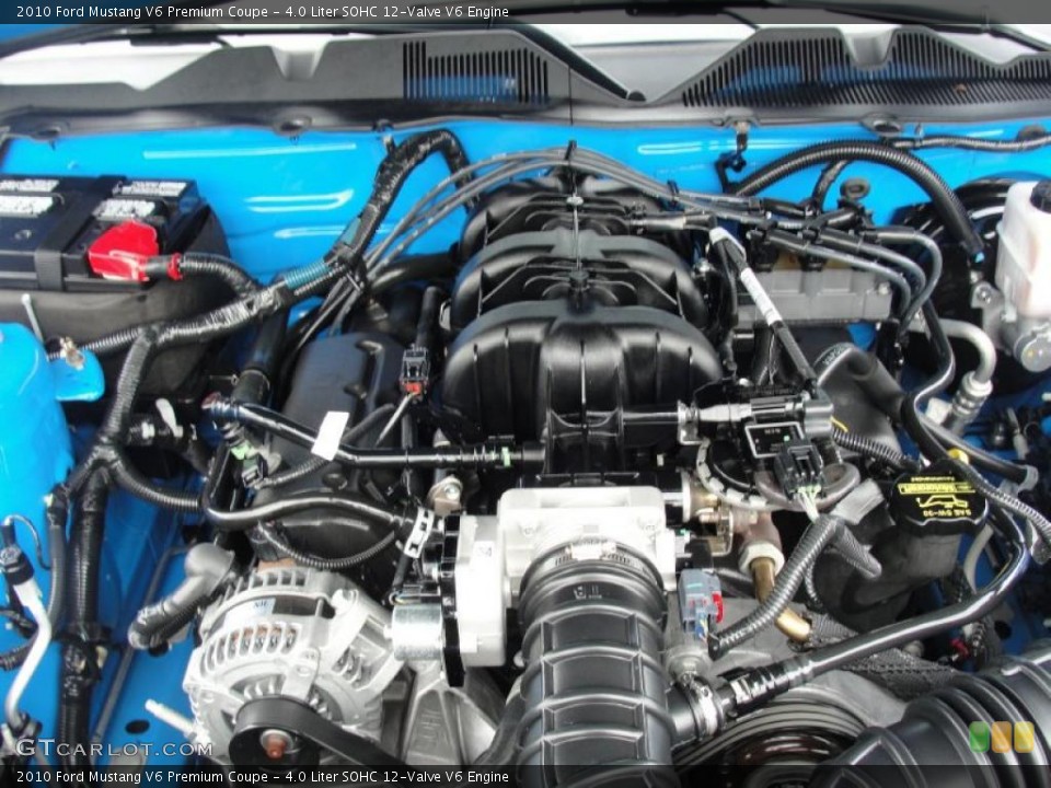 4.0 Liter SOHC 12-Valve V6 Engine for the 2010 Ford Mustang #47710590