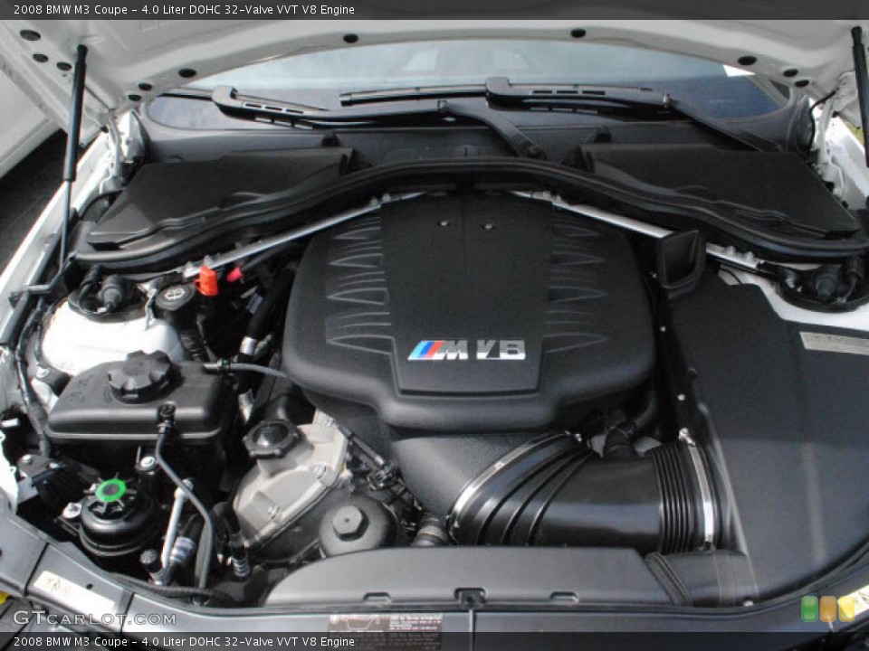 4.0 Liter DOHC 32-Valve VVT V8 Engine for the 2008 BMW M3 #47715633