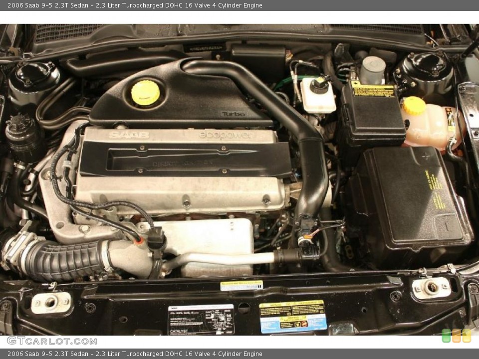 2.3 Liter Turbocharged DOHC 16 Valve 4 Cylinder Engine for the 2006 Saab 9-5 #47716347