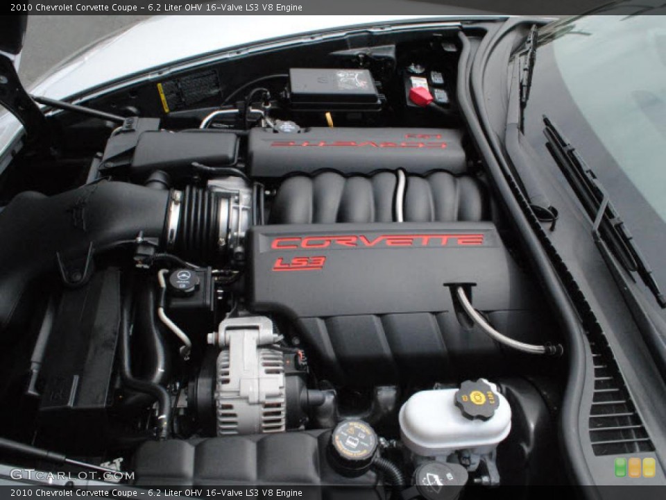 6.2 Liter OHV 16-Valve LS3 V8 Engine for the 2010 Chevrolet Corvette #47718920