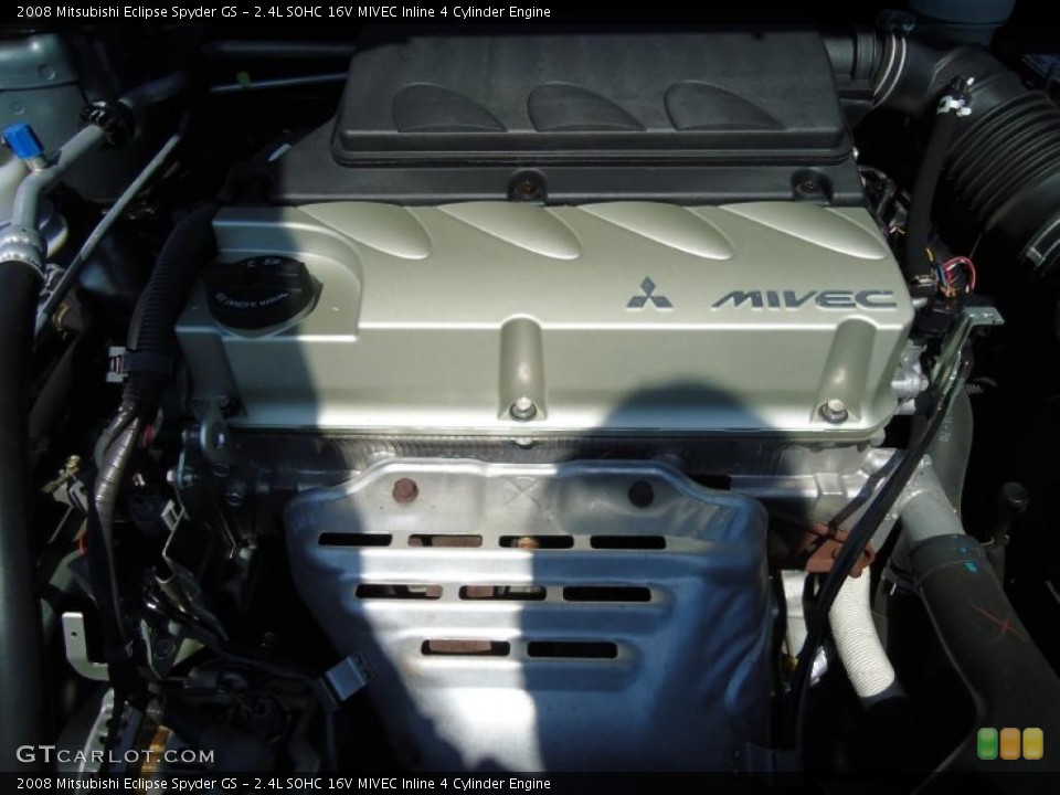 2.4L SOHC 16V MIVEC Inline 4 Cylinder Engine for the 2008 Mitsubishi Eclipse #47720972