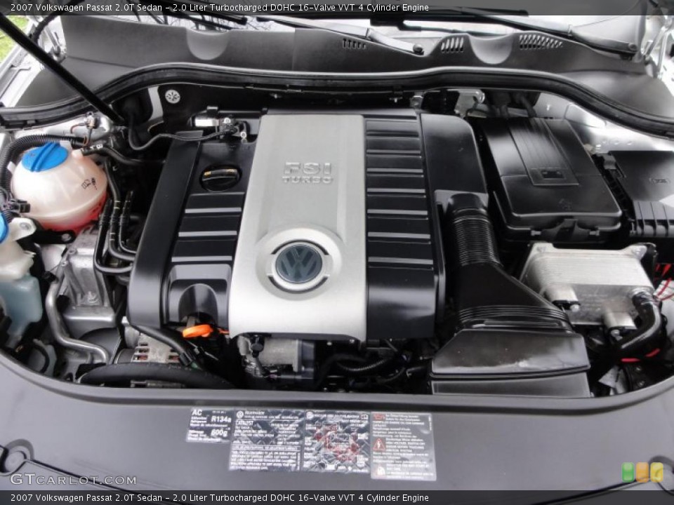 2.0 Liter Turbocharged DOHC 16-Valve VVT 4 Cylinder Engine for the 2007 Volkswagen Passat #47721884