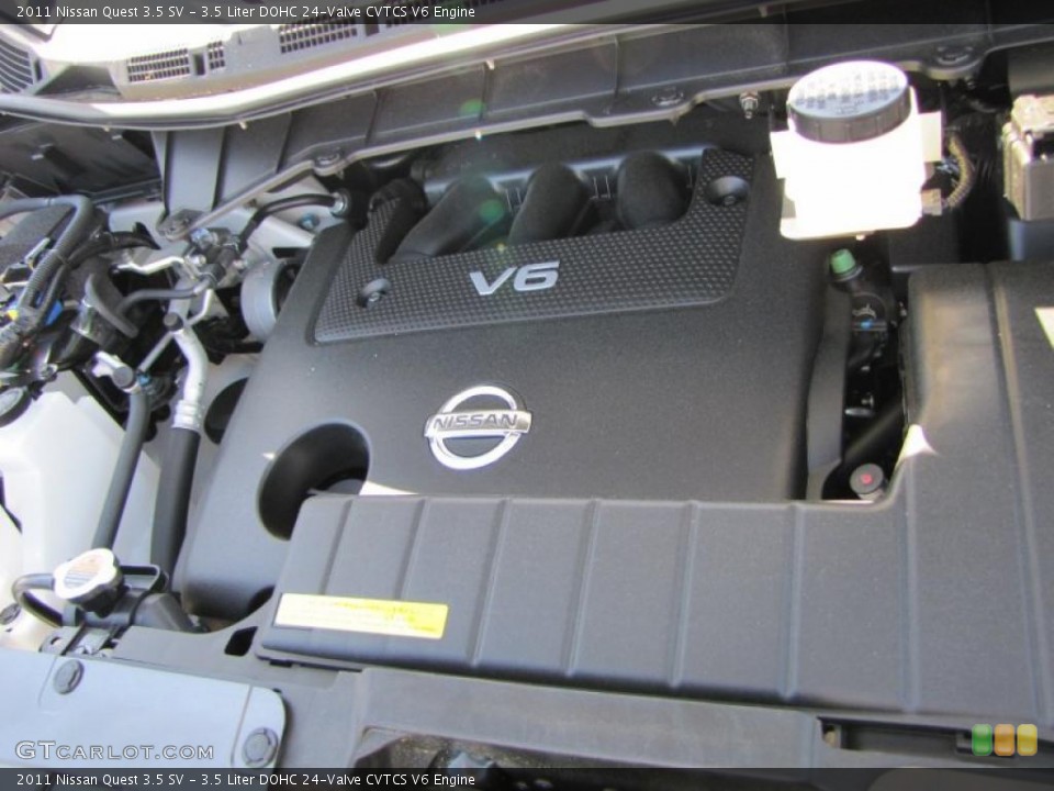 3.5 Liter DOHC 24-Valve CVTCS V6 Engine for the 2011 Nissan Quest #47725949