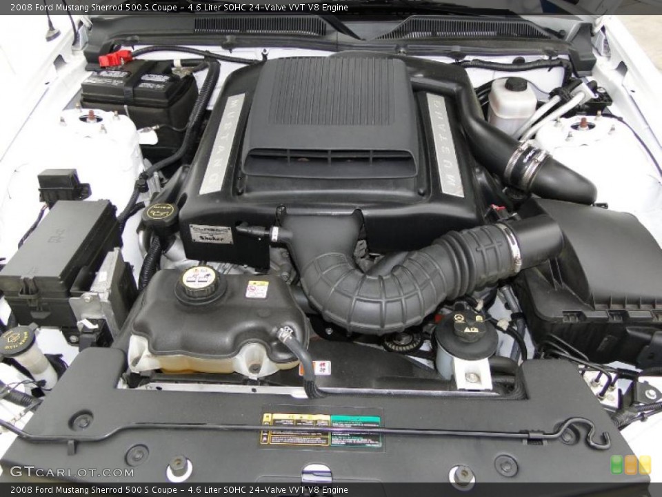 4.6 Liter SOHC 24-Valve VVT V8 Engine for the 2008 Ford Mustang #47730282