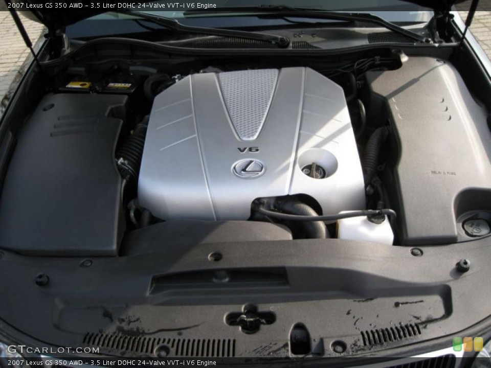 3.5 Liter DOHC 24-Valve VVT-i V6 Engine for the 2007 Lexus GS #47731624