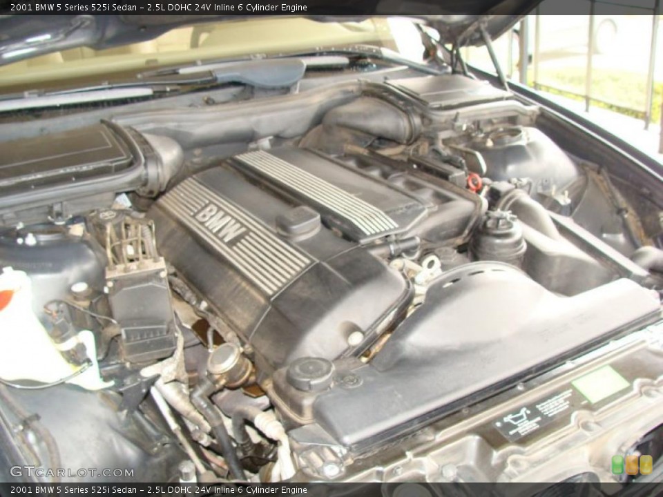 2.5L DOHC 24V Inline 6 Cylinder Engine for the 2001 BMW 5 Series #47733049
