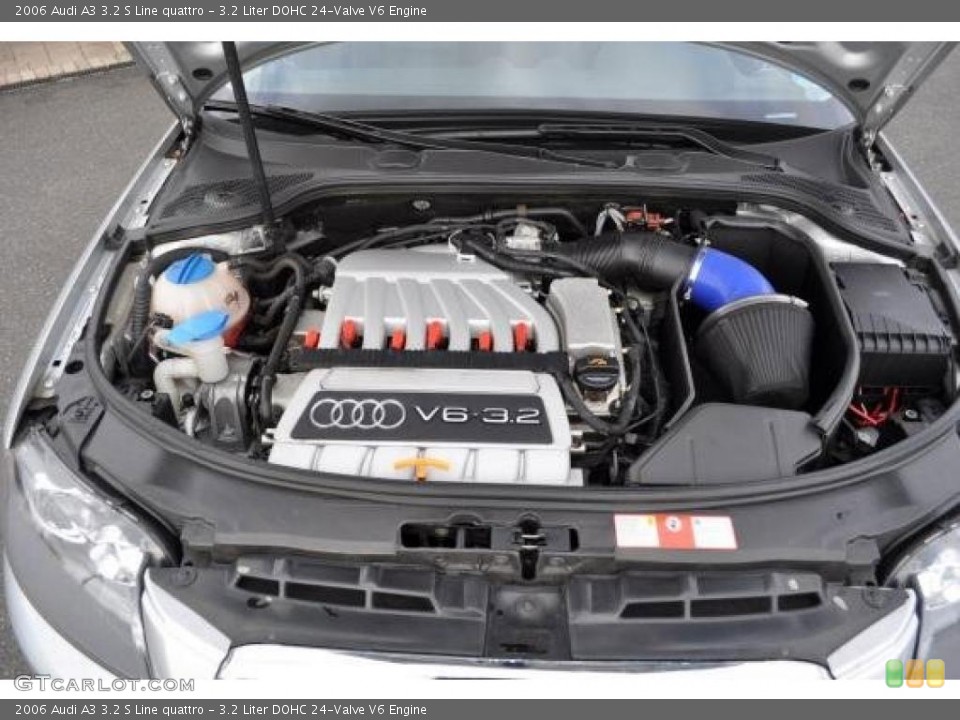 3.2 Liter DOHC 24-Valve V6 Engine for the 2006 Audi A3 #47734969